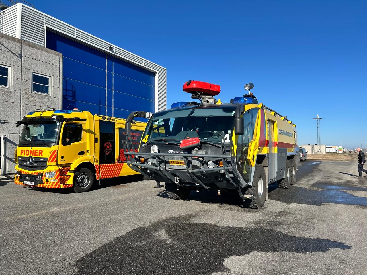 Flughafen Kopenhagen Rosenbauer Panther
